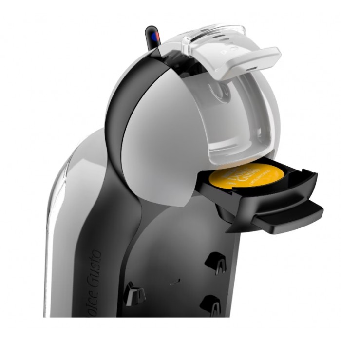 3 в 1 Кафемашина Krups Dolce Gusto KP123B10 Mini Me - Сив + Адаптер за Неспресо и Адаптер за Мляно кафе